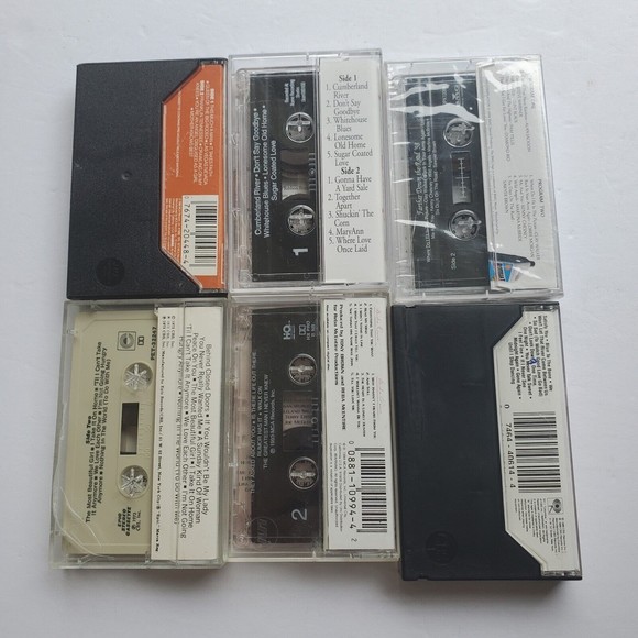 Cassette Lot Of 6 Country Reba Sweethearts Charlie Rich Marty Robbins Open Hghwy - Picture 2 of 9
